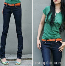 ladies fashion cheap jean