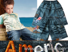 kids fashion jean cheap trousers