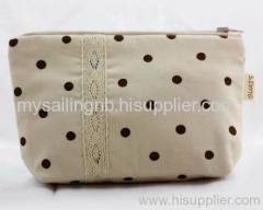 cotton cosmetic bag