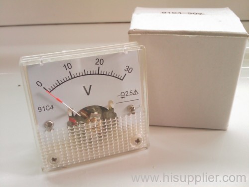 DC Analog Panel Meter