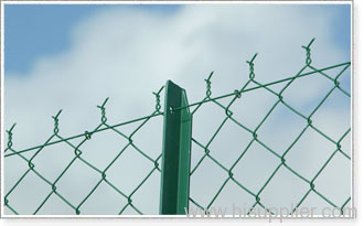 high quality pvc coated chain link fence