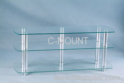 Clear Tempered Glass Stand