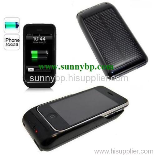 Solar Backup Power for iPhone 4 Charger