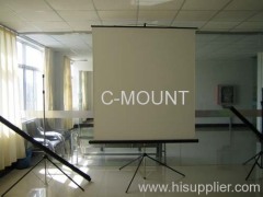 Tripod Projection Screen TV