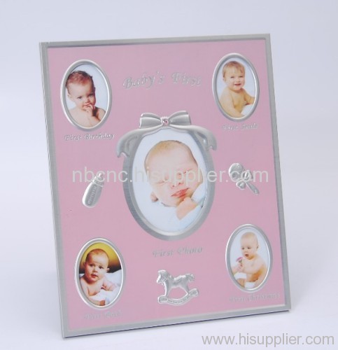 baby aluminum picture frame