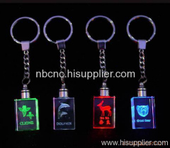 crystal keychains with golf