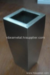 stainless steel flowerpot