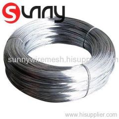 Electro galvanized tying wire