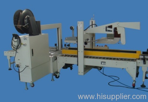 Automatic case baning machine