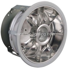 Recessed induction downlight fixture