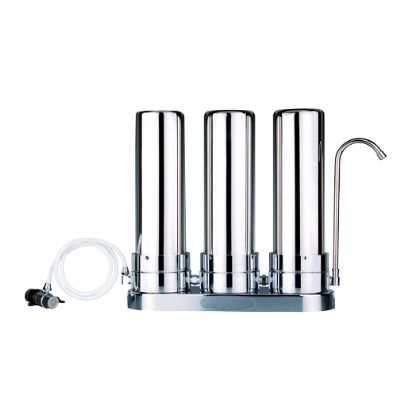 Three stages Stainless Steel Water Filtration system