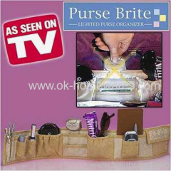 Purse Lighted Brite Organizer