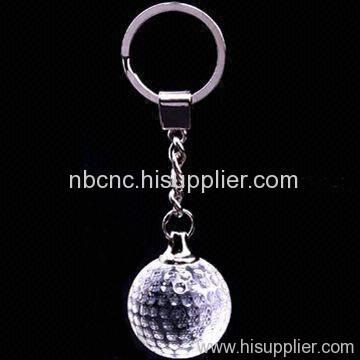 crystal keychain for golf ball