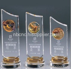 3sizes crystal trophy