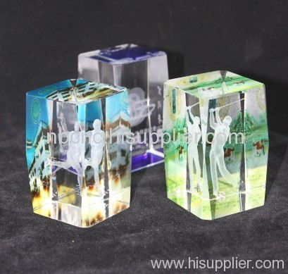 color printing crystal block