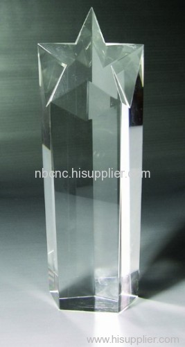 crystal trophy