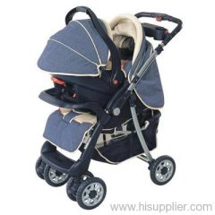 Baby buggy with 4 reclining position