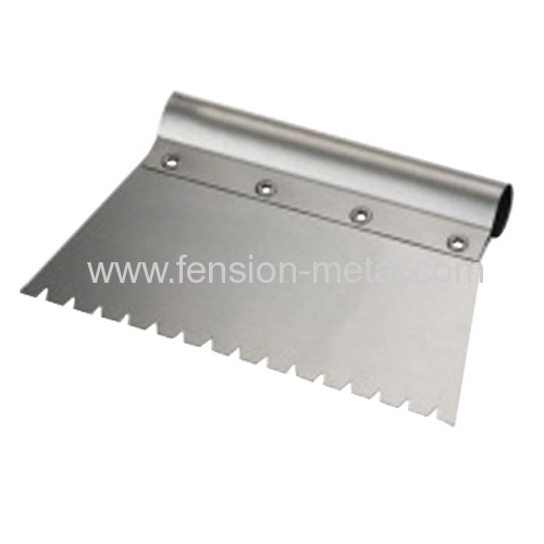 carbon steel notch trowel