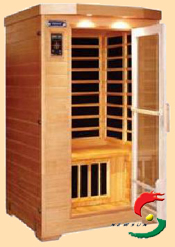 Deluxe Spectrum Energy Sauna Room