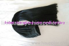 black horse hair