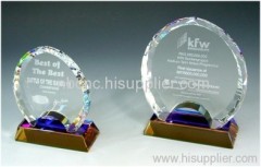 crystal awards and trophies