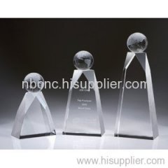 china crystal trophy