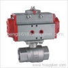Actuated Two-piece Ball Valve