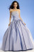 Elegant Square neckline A-line Floor-length Satin prom gown