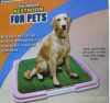 CAT AND DOG LITTER TRAY POTTY PAD THE INDOOR REST ROOM FOR DOGS AND CATS