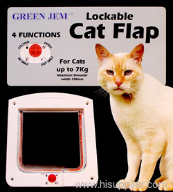 4 Way Locking Cat Flap