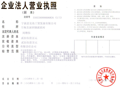 Business License