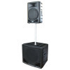 1.1 Combo Plastic Speaker Cabinet