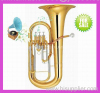Euphonium 3 Pistons Brass Instrument