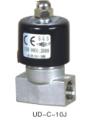 24VDC 2way miniature hot water brass gas air solenoid valve