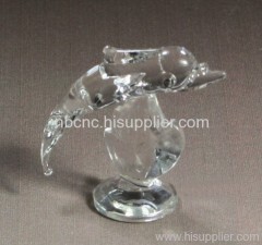 crystal animal figurines