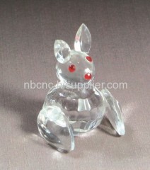 lovely crystal rabbit