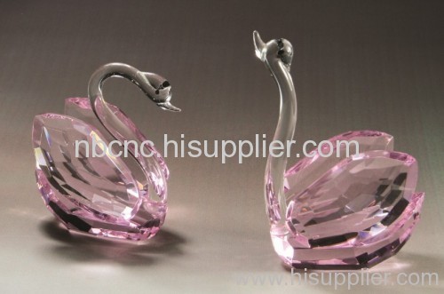 lovely crystal swan