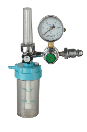 Oxygen Flowmeter with Humidifier