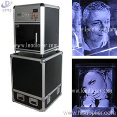 3D Portrait Crystal Laser Engraving Machine