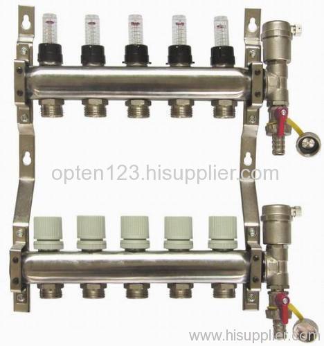 manifolds for underfloor heating system