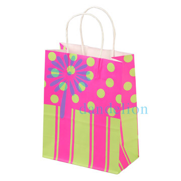 Shopping bags with round handle
