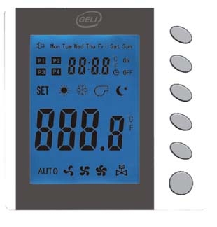 LCD thermostats