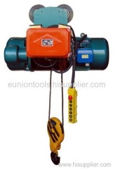 Wire rope electric hoist