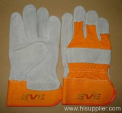 cotton drill Working Gloves