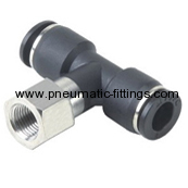 Female Branch Tee tubing connectors supplier from china Bell prestolock fittings from china