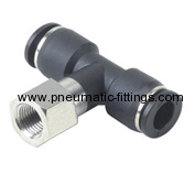 Female Branch Tee tubing fitting pneumatic fitting manufactuer in china