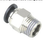 Male Straight pneumatic fitting manufacturer in china push in fitting supplier in china