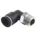 Male Elbow push in fitting pneumatic fitting manufacturer in china