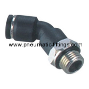 Male Elbow 45 pneumatic tubing fittings