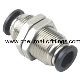 Bulkhead Union push in fittings supplier from china